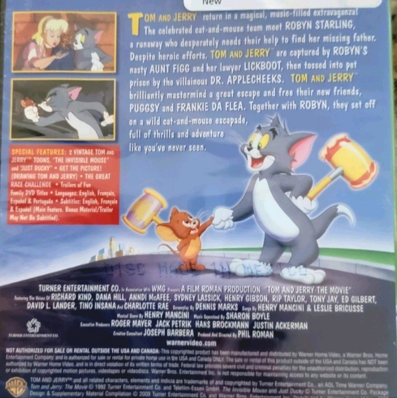 Kids Tom & Jerry The Movie - Picture 2 of 2